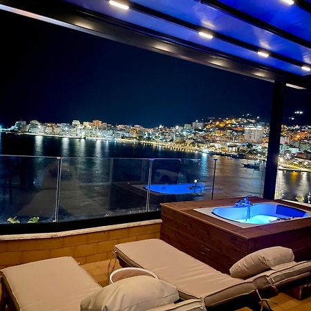Seaview Golden Penthouse Lägenhet Sarandë Exteriör bild
