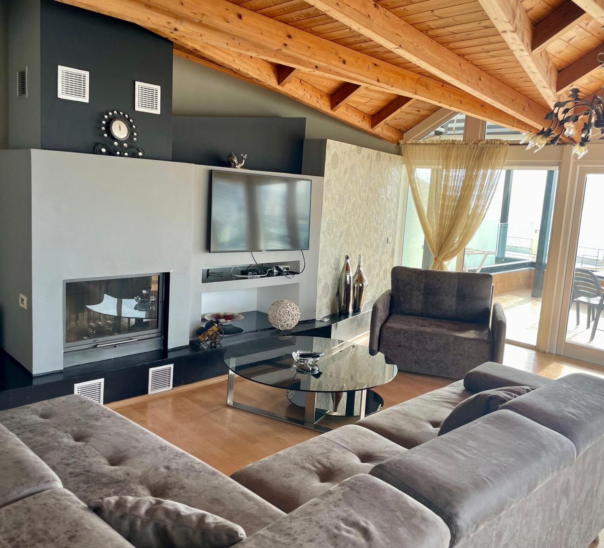 Seaview Golden Penthouse Lägenhet Sarandë Exteriör bild